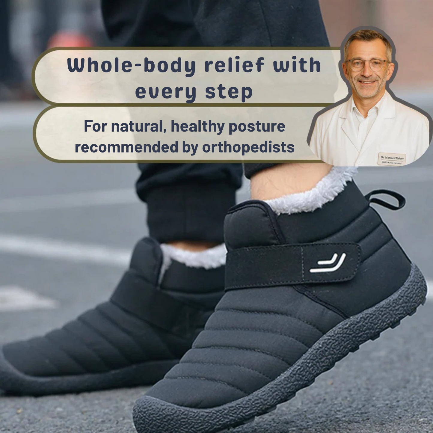 Comfortable Winter Boot with Ergonomic Fit - SnowStep Unisex