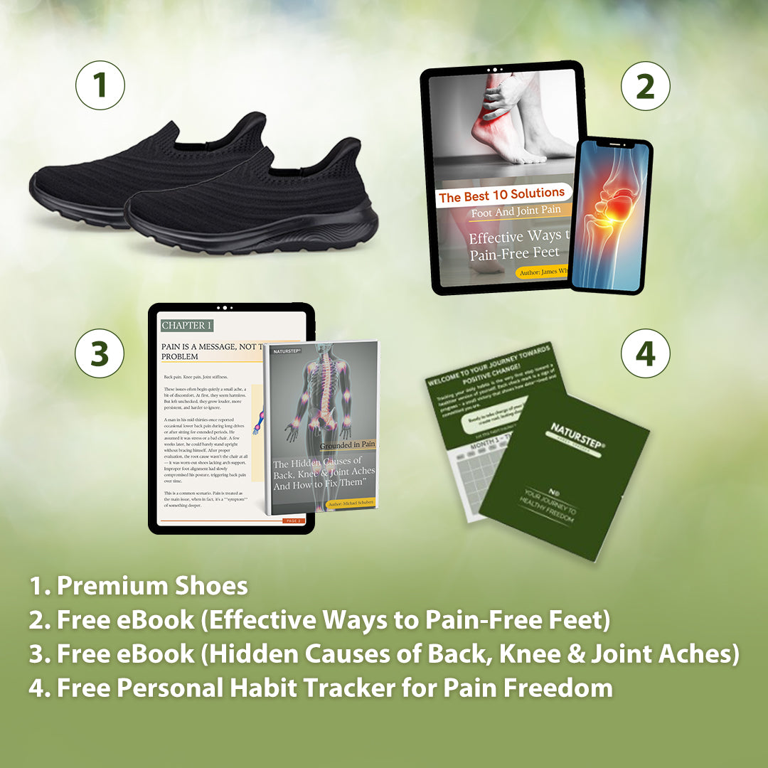 Hands Free & Ergonomic Everyday Shoes – OrthoSlip Unisex